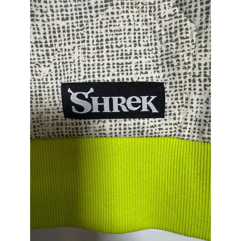SHREK Pullover Hoodie NEW Long Sleeve Kangaroo Pocket Size L - Picture 9 of 9